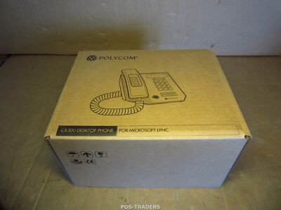 Polycom CX300 USB Desktop Skype Microsoft Lync Office Phone NEW NEU NUOVO