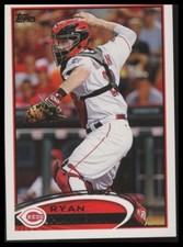 2012 Topps #226 Ryan Hanigan Cincinnati Reds