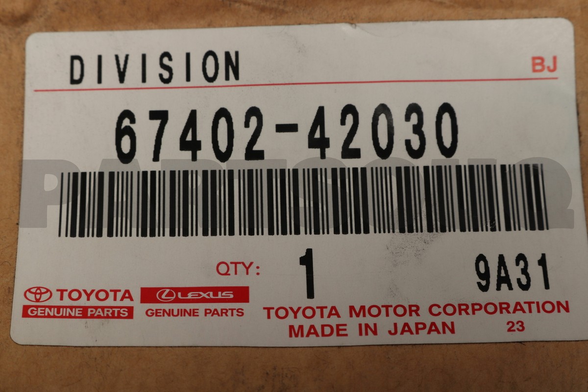 6740242030 Genuine Toyota FRAME SUB-ASSY, FR 67402-42030 | eBay 