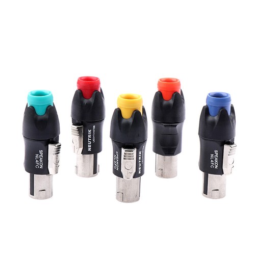 Metal 4Pin Ohmic Connector Audio Plug Lautsprecher Zubehör Lötverfrei NL4FC - Bild 2 von 17