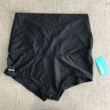 Ocean Lily Maternity Bikini Swim Shorts Women’s Size L Black
