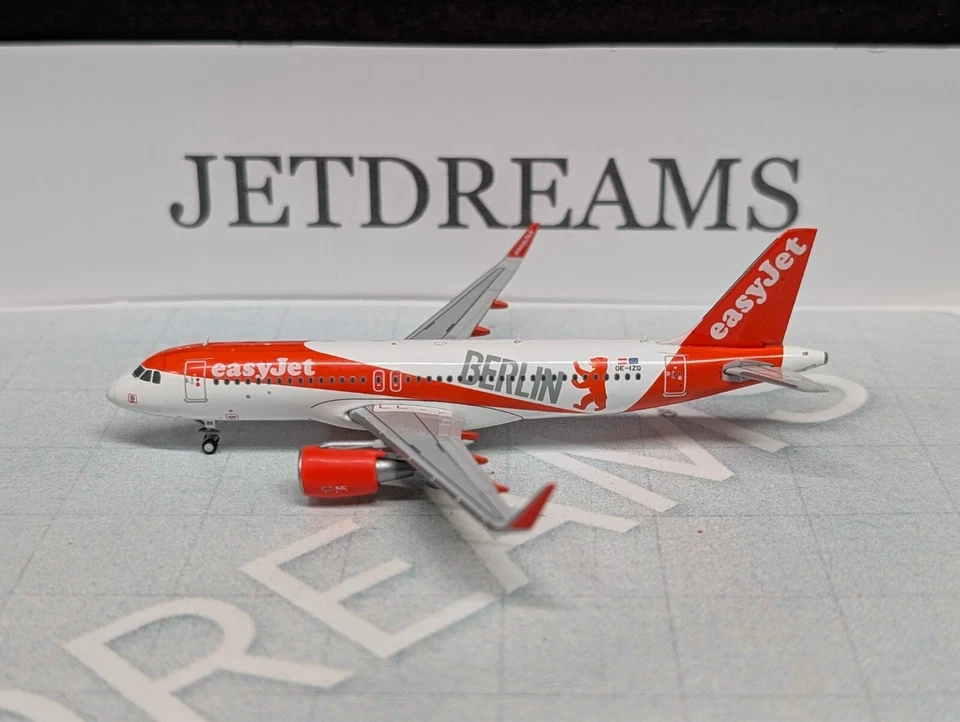 1/400 EASYJET EUROPE AIRBUS A320-200WL 2017'S "BERLIN" COLORS OE-IZQ JC WINGS