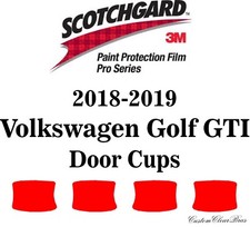 3m Scotchgard Paint Protection Film Pro Series 2018 2019 Volkswagen Golf Gti