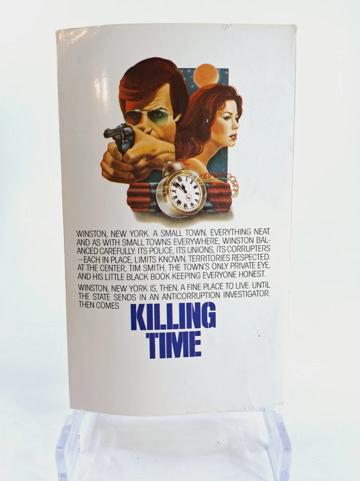 KILLING TIME - Donald Westlake - Paperback 1961 THRILLER - SMALL TOWN CORRUPTION - Image 3 of 3