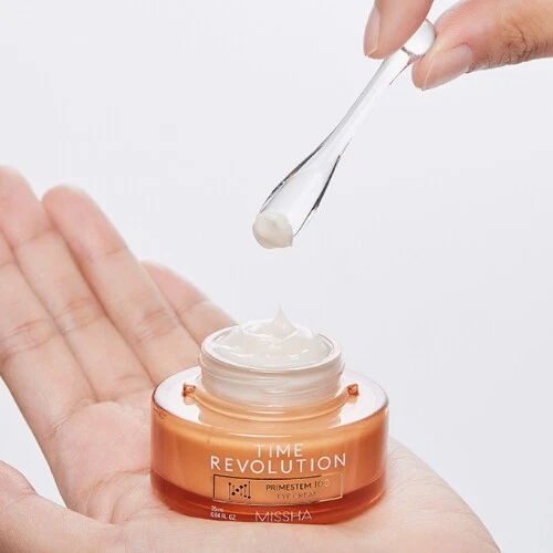 MISSHA Time Revolution Primestem100 Crema de Ojos 25 ml Crema de Tratamiento de Ojos NUEVO Foto 3 de 4