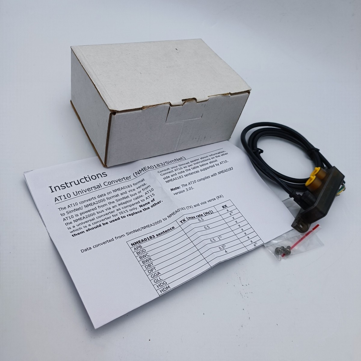 Simrad AT10 NMEA0183 To Simnet Converter 24005936 Code DA