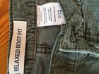 Mens Gap Relaxed Boot Fit Green Corduroy Pants — photo 2