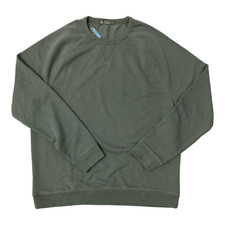MEMBER'S MARK Men's French Terry Crewneck In Teal Smoke, S