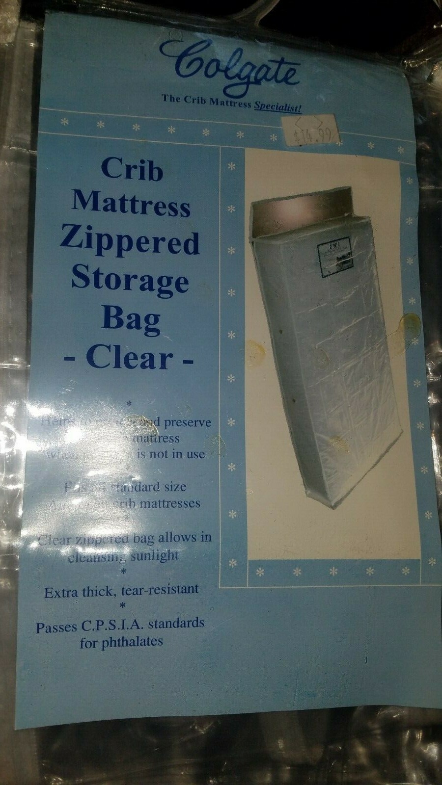 crib mattress storage bag