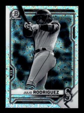 2021 Bowman Chrome #BCP-231 Julio Rodriguez Prospects Black & White Mini-Diamond