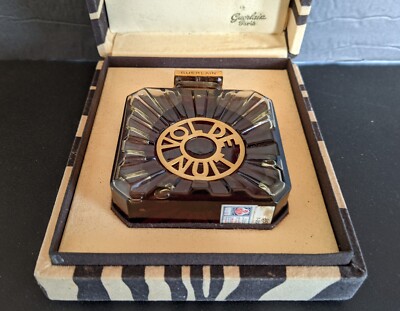 Antique C.1937 French Guerlain Vol De Nuit Parfum Perfume 3Fl Oz Sealed w. Box