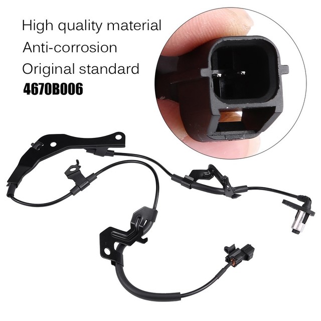 Holstein Parts ABS Wheel Speed Sensor for 9702 Mitsubishi MirageFR