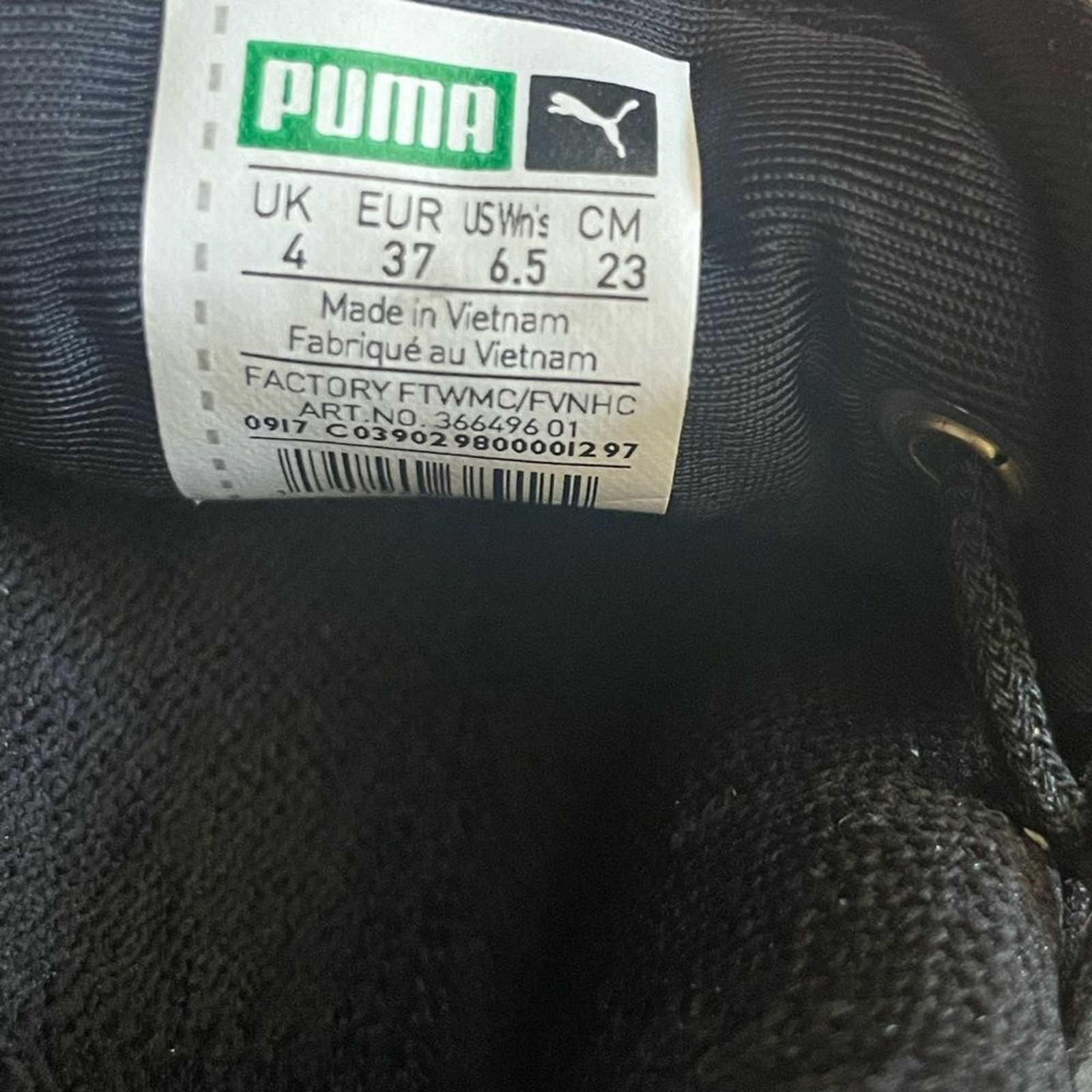 Puma Ignite Tsugi Shinsei Mesh Lace Black Gold Women Trainers 367281 01 ...