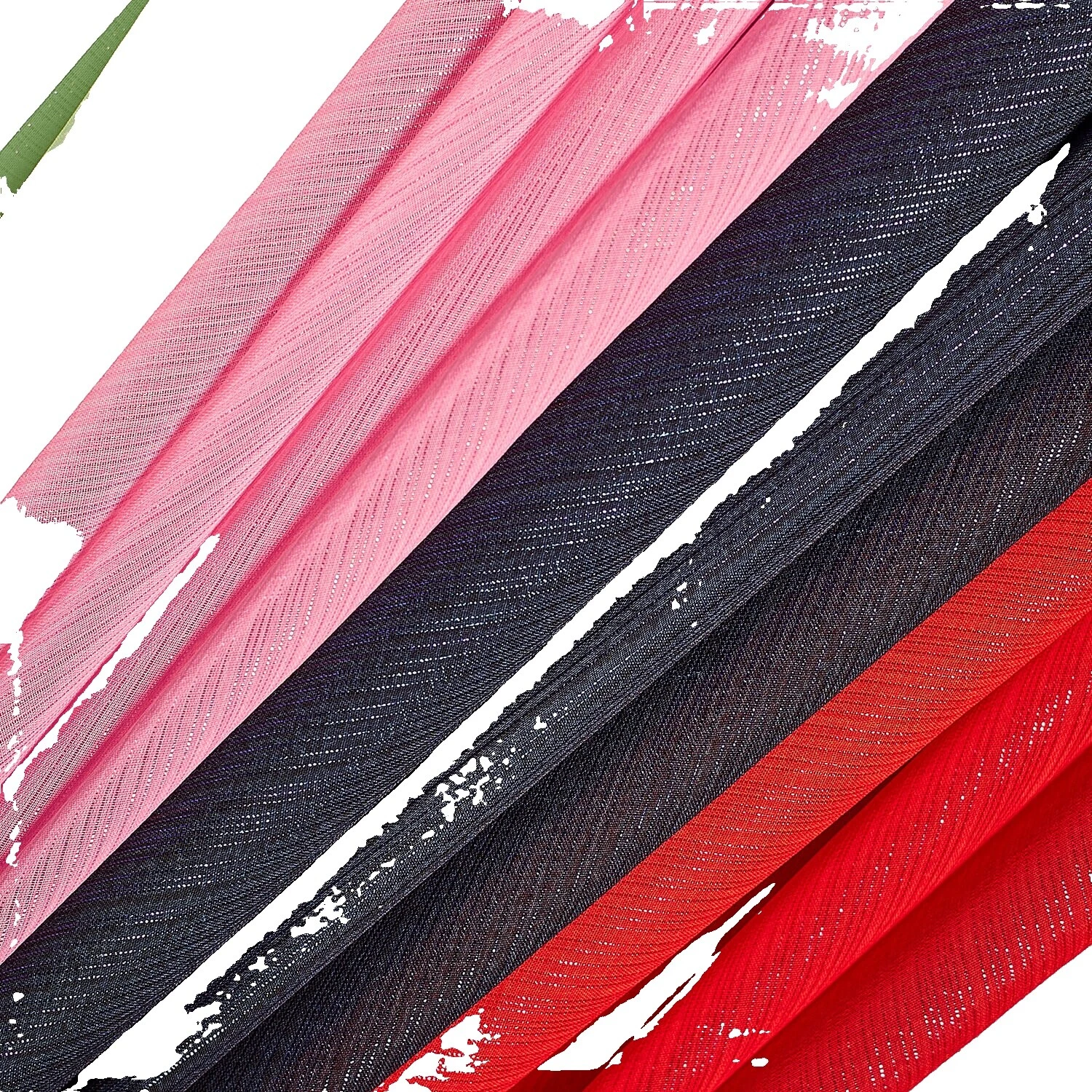 Géneros artesanales de rayas Chifón