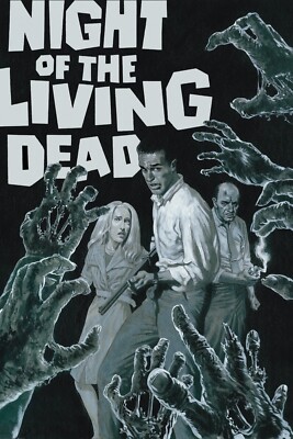 1968 Night Of The Living Dead Movie Poster 11X17 Ben Tom Judy