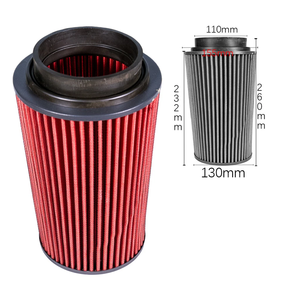 Cold Air Intake Kit For 03-07 Ford 6.0L Powerstroke Diesel F250 F350 F450 F550 Foto 3 de 4