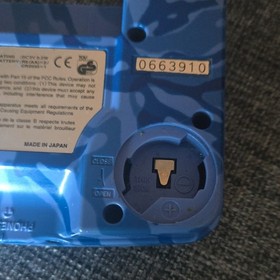 SNK Neo Geo Pocket Color Blue Camouflage Handheld System with Color Display