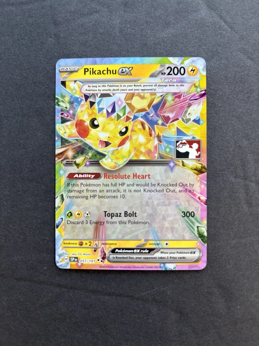 Pikachu Ex Pokémon TCG Cards for sale | eBay