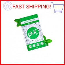 PUR Gum  Aspartame Free Chewing Gum  100 Xylitol  Natural Spearmint Flavored