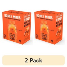 Pure Unfiltered Honey Minis 20 Single Serve Packets Gluten Free All Natural