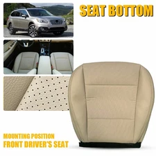 Fit Subaru Outback 2015 2016-18 2019 Perforated Leather Bottom Seat Cover TAN EV