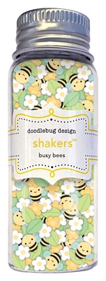 Doodlebug Shakers-Busy Bees, Bee Happy - 3 Pack