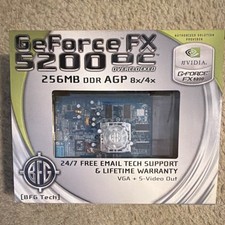 BFG Tech NVIDIA GeForce FX 5200 OC 256MB DDR ...