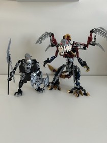 LEGO Bionicle 10204 Vezon & Kardas Combiner Axonn Brutaka Fenrakk 