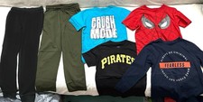 Lot Of Boys Clothes Size 8 Marvel, H M Excellent Condition