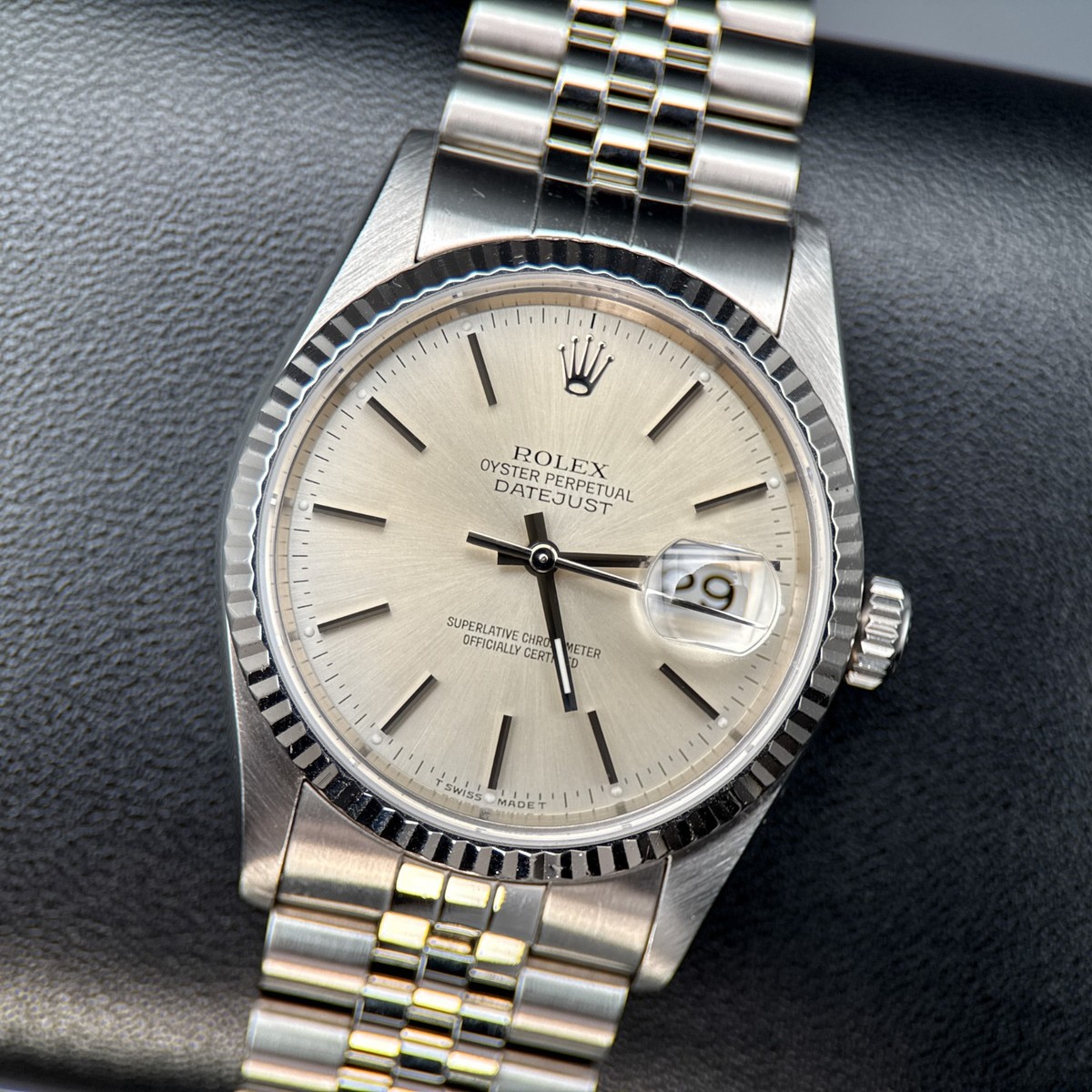 Rolex Datejust 16234 Silver Dial Stainless Steel Jubilee 36mm