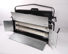  Lot of 2 iKan Corp S200D Two Bulb Studio/Field DMX Fluorescent Fixtures