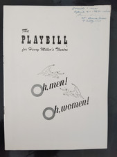 Franchot Tone in Oh Men! Oh Women! - 1954 - Henry Miller's Theatre, NY