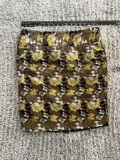 The Limited Women's VTG 90s Floral Tapestry Stretch Pencil Skirt Size Large NWT