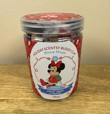 Scentsy Minnie Mouse Holiday Buddy Clip Disney Scented Candle Accessory NEW