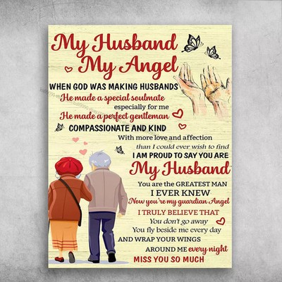 Old Couple, Beautiful Lover - My Husband, My Angel, When God Was Making Husba...