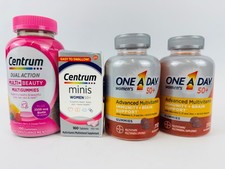 Womens One A Day & Centrum Multivitamin Bundl...