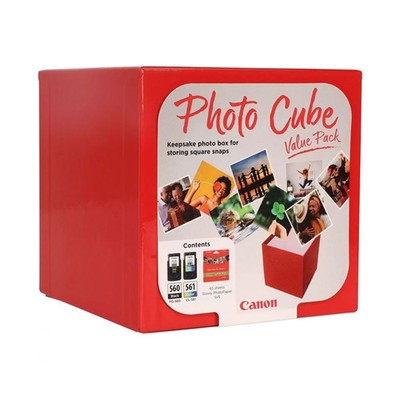 Canon Photo Cube PG-560/CL-561 Tinte inkl. PP-201 5x5 Zoll Glossy II Fotopapier - 3
