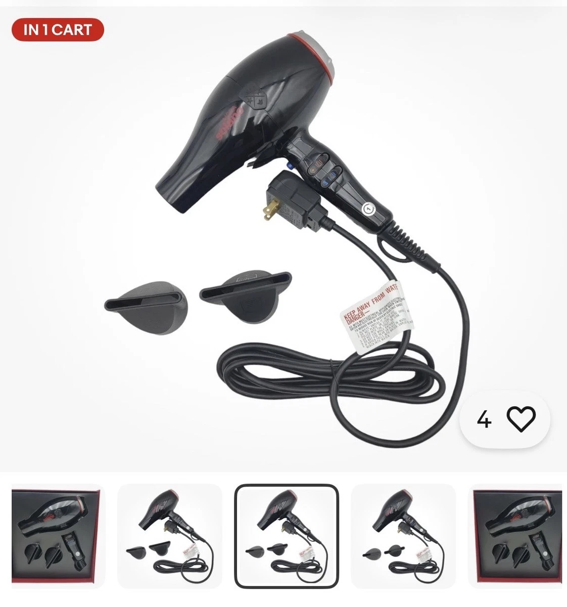 SOLANO Hair Dryers with Auto Shut-Off for sale | eBay