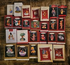 Hallmark Winnie The Pooh And Friends Ornament Lot