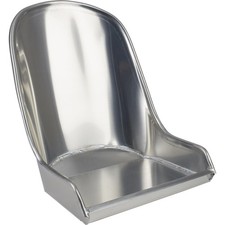 Speedway Motors Aluminum Hot Rod Bomber Seat 16 Wide X 21 Tall Universal