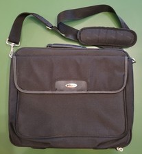 Targus Black 15.6" Laptop Messenger Bag Briefcase Padded Shoulder Strap CN01