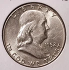 1952 Franklin Half Dollar, BU  #3153
