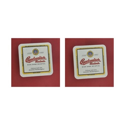 Budweiser Budvar Bier ohne Beispiel WIFA Brauerei Bierdeckel Bier