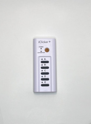 iClicker + Plus student remote