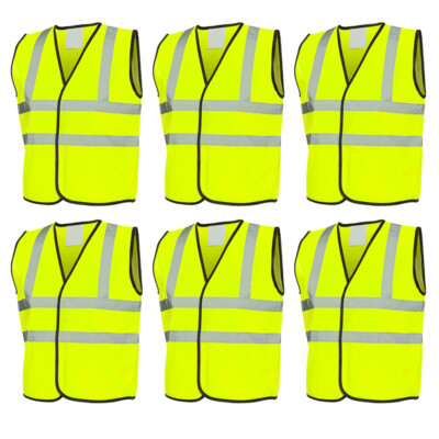 PAKETE KINDER HI VIS WESTE HOCHSICHTBARE JACKE KINDER SCHULE SICHERHEIT HI VIZ POSTEN