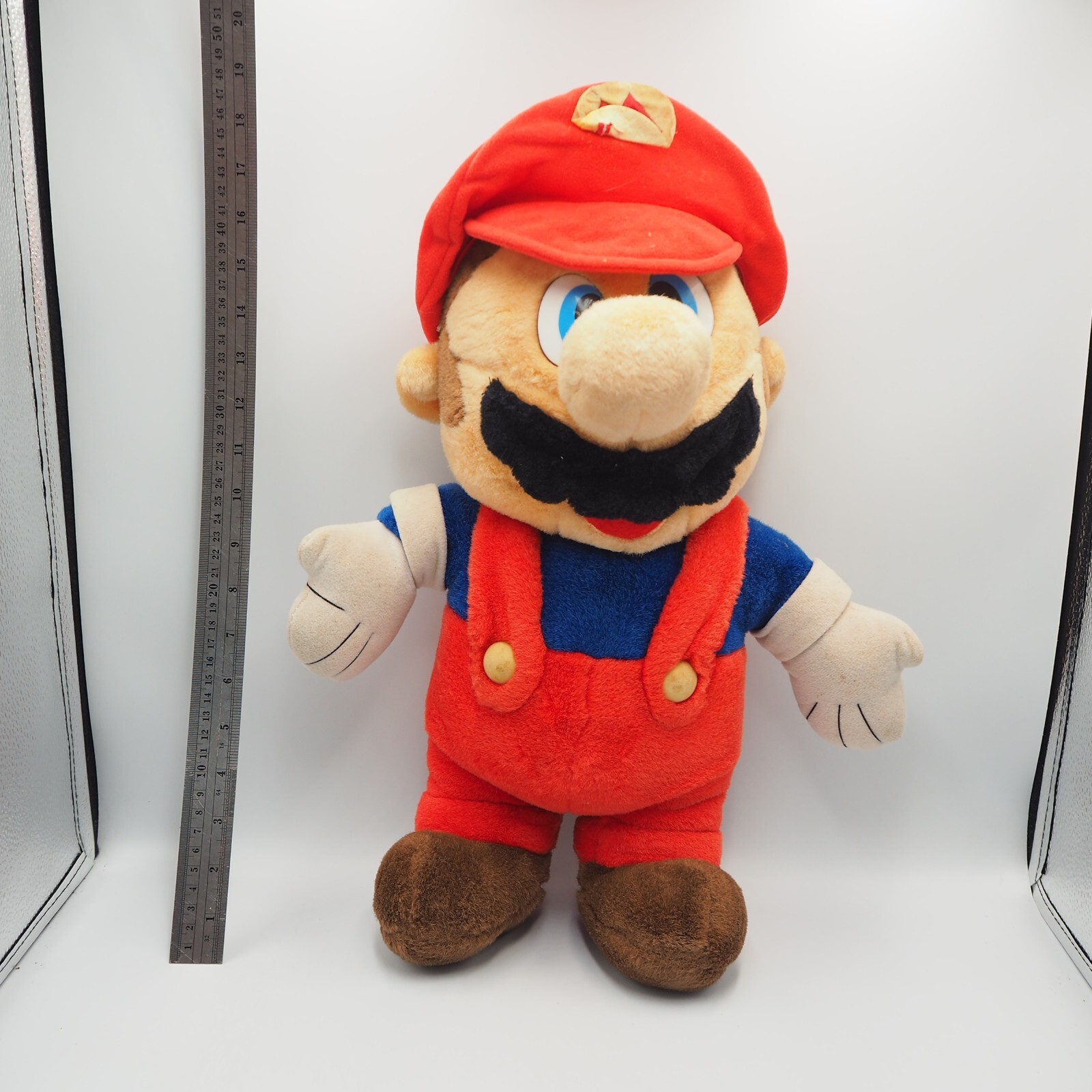 MD0904 Super Mario Bros  Avanti 16" Vintage Plush JUNK Toy Doll Japan Korea - second product detail image