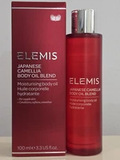 Elemis Japanese Camellia Body Oil Blend Nourishing 100ml / 3.3oz Exprtn 2027 Box