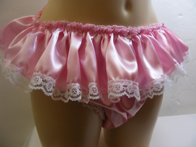 frilly silk knickers