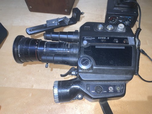 Caméra Beaulieu 1028 XL 60 Super 8 - Avec Accessoires Micro Oreillette - Occasion