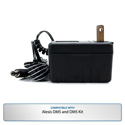 Alesis Power Adapter for DM5 Drum Module, DM5 Drum Kit PSU Supply Cable Cord